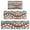 Brown Triangular Geometric-2, variant on Brown Triangular Geometric Pattern Kitchen Rugs Sets Of 3,Kitchen Runner Rugs Non Skid Washable,Decorative Kitchen Floor Mats for Kitchen,Sink,Laundry,17"x30" 17"x47" 17"x59"