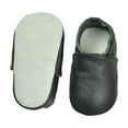 thumbnail image 6 of LUOGENLI Girls Cowboy Boots Size 12.5 Crawling Baby First Walking Shoes Girls Boys Slippers Crawling Baby Shoes Soft Leather with Suede Soles Leather Shoes Toddler 0 2 Years Black 12-18 Months, 6 of 6