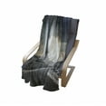 thumbnail image 4 of Nature Soft Flannel Fleece Throw Blanket, Black Tornado Funnel Gas and Thunder Rolling on the Road Fume Disaster Monochrome Print, Cozy Plush for Indoor and Outdoor Use, 60" x 80", Grey, by Ambesonne, 4 of 6