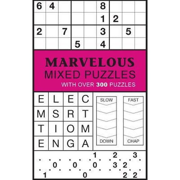 Pre-Owned Marvelous Mixed Puzzles: With over 300 Puzzles (Paperback) 1474874525 9781474874526