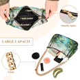 thumbnail image 4 of Ryvnso Tropical Forest Womens Chain Shoulder Bag Tote Handbags Clutch Hobo Purse with Zipper for Travel, 4 of 7