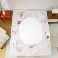 thumbnail image 5 of Homewish Kawaii Cat Kitten Full Size Sheets,Lovely Pet Animal Bed Sheets,Pink Rose Butterfly Sheet Sets For Girls Kids,Ultra Soft Home Decor,4pcs, 5 of 7