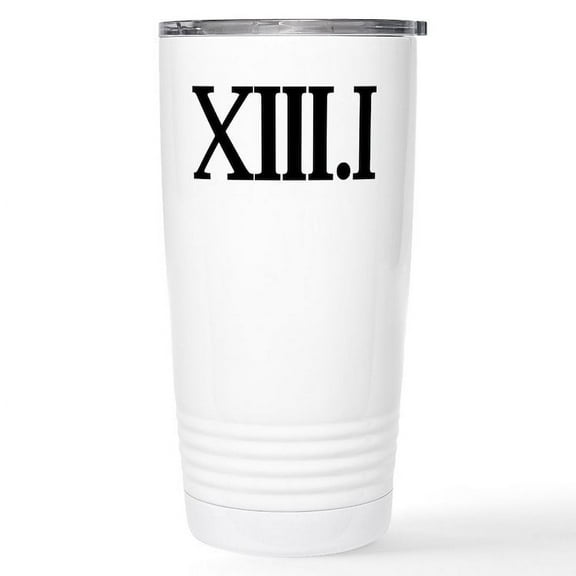 CafePress - 13.1 HALF MARATHON SHIRT T SH Stainless Steel Trav - Insulated Stainless Steel Travel Tumbler 20 oz.