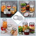 thumbnail image 2 of 70pcs Canning Lids for Mason jar, Regular Mouth Canning Lids for Ball Canning Jars, 70mm Metal Mason Jar Lids for Canning. (Split-Type Lids with Silicone Seals Rings), 2 of 7