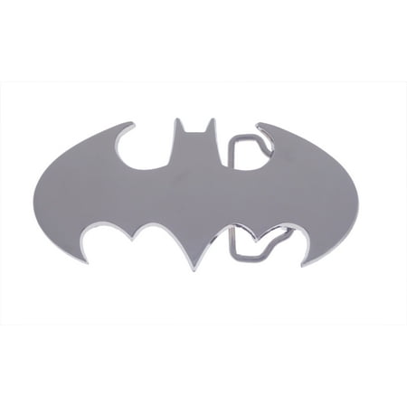 Batman Belt Buckle DC Comics Silver Chrome Shiny Halloween Costume Gift Original Licensed