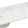 thumbnail image 3 of Wyndham Collection Wcfqc380dtopuns-Q 80" Quartz Vanity Top - Giotto Quartz, 3 of 3