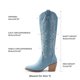 thumbnail image 3 of DREAM PAIRS Botas Vaqueras para Mujer Hasta Las Rodilla, Cowboy Boots Mujer Con Tacón, 3 of 6