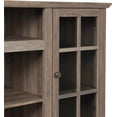 thumbnail image 3 of Fireplace TV Stand with 23" Electric Fireplace for 65 inch TV,Modern Farmhouse Entertainment Center, Gray, 3 of 9