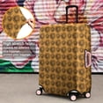 thumbnail image 4 of Orange Brown Sunflower Pattern Luggage Cover Fashion Suitcase Cover Baggage Covers Fit 25-28 Inch Luggage (Go Travel), 4 of 5