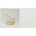 thumbnail image 4 of Accent Collection Golden Metal Tealight Candle Holder, 6" Table Centerpiece Decor, 4 of 6