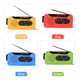 thumbnail image 2 of Wind Up Radio solar Radio solar de emergencia Radio con manivela con batería recargable Alarma SOS A Tomshoo  Azul, 2 of 7