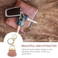 thumbnail image 4 of Weiweiguan 1pc Pretty Alloy Diamond Key Chain Alloy Diamond Key Ring Bag Key Chain, 4 of 6