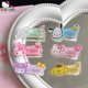 thumbnail image 3 of Sanrio-horquilla transparente de Hello Kitty para niña, adorno de corazón, Melody Kuromi Material acrílico, Clip fijo, Kawaii, 3 of 5