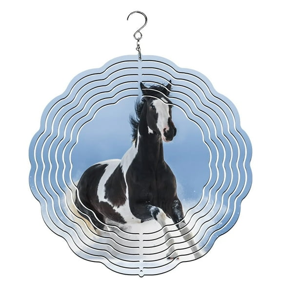 Horse Wind Spinner, Garden Décor, Yard Décor, Porch Decor
