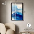 thumbnail image 4 of Water Diptych II Shadowbox Print Blue Wall Decor by Art Remedy, Black Frame, 24 x 36, 4 of 5