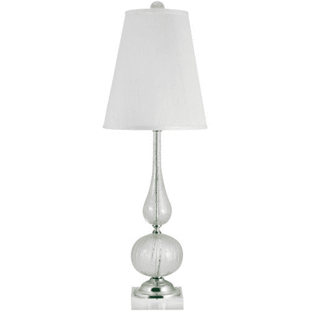 Gold Finish Clear Glass - Table Lamps 1 Light With Clear and Gold Finish Glass Material E26 Bulb Type 33 inch 100 Watts