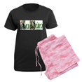 thumbnail image 5 of CafePress - Down Dragon (Gaelic) Pajamas - Women's Short Sleeve Print T-Shirt and Pants Dark Cotton Pajama Set, 5 of 7