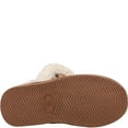 thumbnail image 3 of Hush Puppies Girls Ashlynn Leopard Print Suede Slippers, 3 of 4
