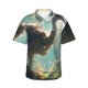 thumbnail image 1 of Fotbe Majestic Ostrich In Forest Camisa Hawaiana para Hombre Unisex – Camisa Casual de Verano con Botones de Manga Corta de Algodón y Lino,Medium, 1 of 7