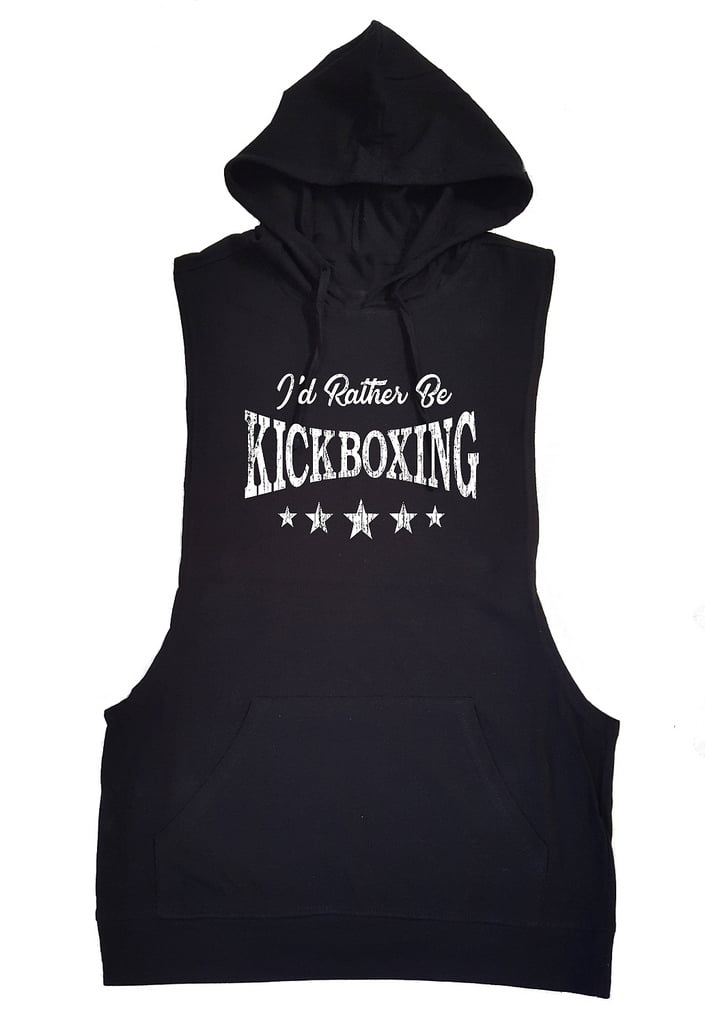 Id Rather Be At Kick Boxing T Shirt Mens Womens Present Top Sport Gym Train Club