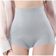 thumbnail image 2 of Zorckvet Womens Panties High Waist Breathable Boy Shorts Underwear for Women Seamless, 2 of 6
