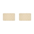 thumbnail image 1 of Maytalsory Quick-drying Bathroom Rugs Exquisite Crafted For Easy Cleaning Toilet Rugs Bath Mat Carpets Khaki 2PCS, 1 of 6