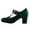 01 Green, variant on Mary Jane Shoes Women,Modern Dance Indoor Friendship Square National Standard Mary Jane Shoes for Dance Activities,White Mary Janes for Women,03 Khaki,5.5