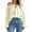 Apricot, variant on Long Sleeved Solid Women Off Shoulder Ruffle Blouse Tops