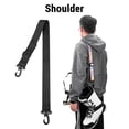 thumbnail image 3 of Correa para transportar tabla de snowboard Accesorio de invierno para botas de snowboarding. Negro, 3 of 5