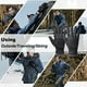 thumbnail image 5 of par de guantes de esquí de invierno para ciclismo al aire libre, impermeables, antideslizantes, acolchados, gruesos, cálidos, para pantalla táctil, 664, 5 of 5