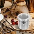 thumbnail image 4 of Milisten Silver Airtight Metal Storage Canister for Coffee Tea Kitchen Supplies, 4 of 8