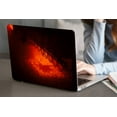 thumbnail image 5 of KSK KAISHEK Hard Shell Only Compatible 2022 2021 2020 2019 2018 Rel. Newest MacBook Air 13 inch with Retina Display Touch ID Model: A2337 m1&A2179&A1932 Red series 0495 + Black Keyboard Cover, 5 of 5