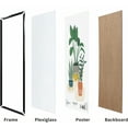 thumbnail image 2 of Mainstays – 24x36 Picture Frame – Black Flat Profile Wall Photo Frame, 2 of 9
