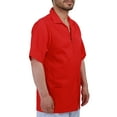 thumbnail image 2 of Men's Scrub Jacket Zip Front Short Sleeve, 2 of 4