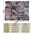 thumbnail image 3 of Soft Plush Throw Blanket Dean Winchester Jensen Ackles Fleece Blankets for Sofa Bed Travel 50"x40", 3 of 7