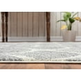 thumbnail image 5 of Abani Eden Collection Beige Grey 8' x 10' Leaf Modern Area Rug, 5 of 5