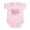 Petal Pink, variant on CafePress - Princess Gianna Infant Bodysuit - Baby Light Bodysuit, Size Newborn - 24 Months