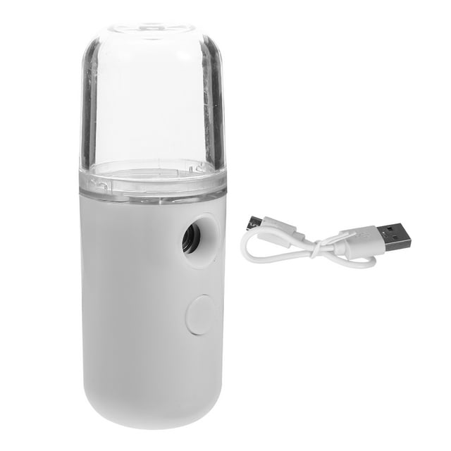 FUTUREORYY 1Pc USB Powered Moistener White Plastic Air Moisturizing for Family Members