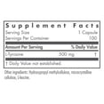 thumbnail image 2 of Nutricology L-Tyrosine - Brain Support, Hormone Precursor, Free Form Amino Acid, 500mg Supplement, Thyroid Support Capsules - 100 Count, 2 of 5