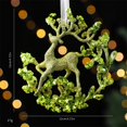 thumbnail image 5 of MOMOJIA Shatterproof PC Snowflake Hanging Decoration With Glittering Powder Christmas Party Embellishment, 5 of 20