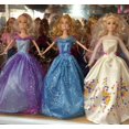 thumbnail image 3 of 13 piezas de ropa para muñeca Barbie de 30cm, Blancanieves, pelo largo, Bella Durmiente, vestido de cola de pez, vestido de Cenicienta (aleatorio), 3 of 5
