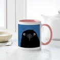 thumbnail image 6 of CafePress - Eating Crow Mugs - 11 oz Ceramic Mug - Novelty Coffee Tea Cup, 6 of 6