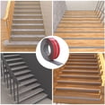 thumbnail image 3 of Stair Nosing Rubber Stair Edging, Non-Slip Self Adhesive Staircase Step Edge Protector, 3.3Ft Stair Edge Trim Peel and Stick Stair Nosing Vinyl Stair Nose for Outdoor & Indoor-Grey, 3 of 6
