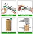 thumbnail image 2 of Pinza Vernier digital HDLNKAK de 150 mm/6 pulgadas, acero inoxidable, 2 of 7