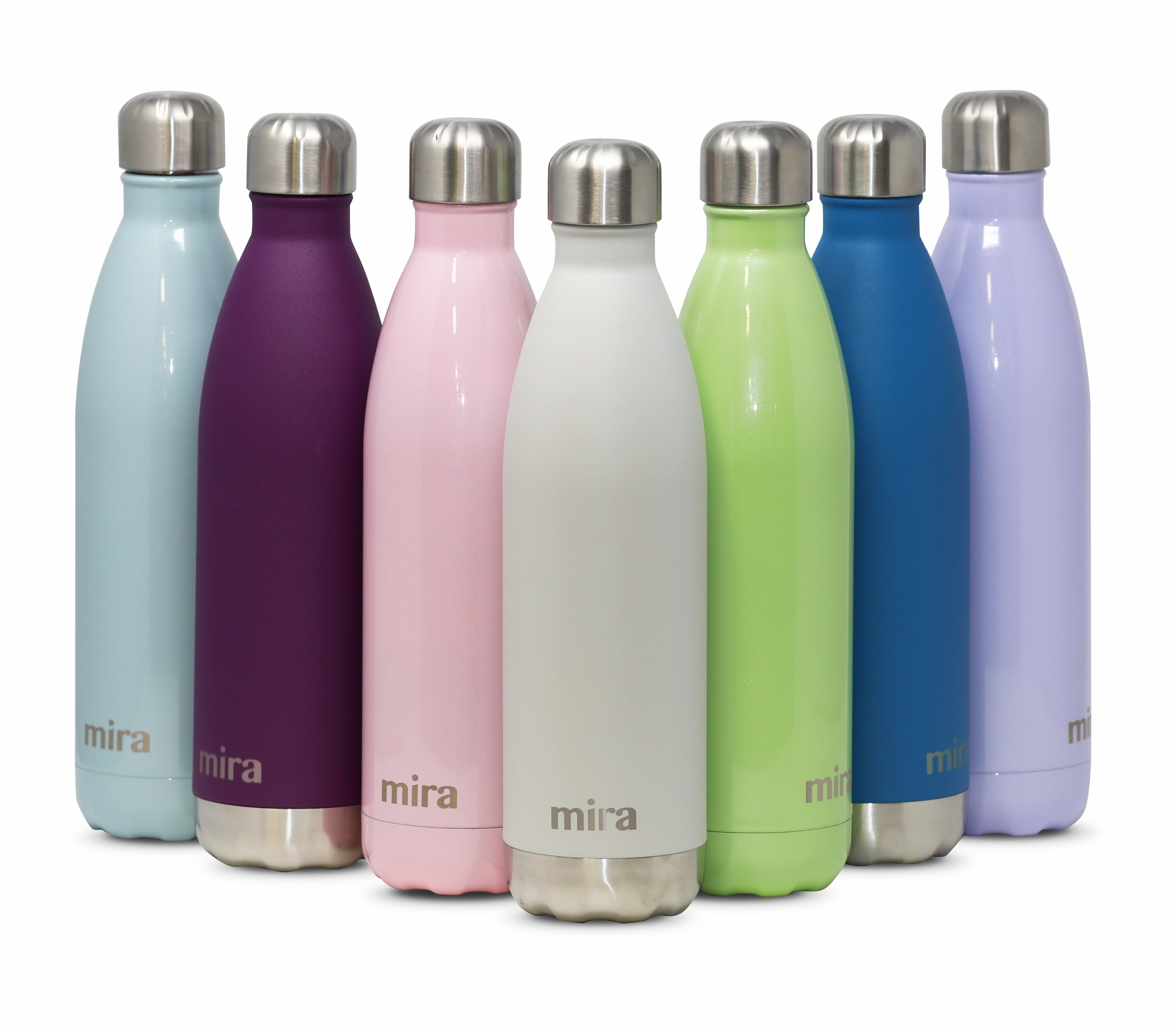 MIRA 25 oz Stainless Steel Vacuum Insulated Water Bottle | Leak-Proof ...