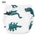 thumbnail image 2 of Pantalones de entrenamiento para bebé, patrón de dinosaurio de dibujos animados, pantalones de entrenamiento impermeables para bebé, ropa interior impermeable para pañales, características líderes en su clase, 2 of 8