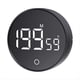 thumbnail image 1 of Reloj Magnético de Cuenta Regresiva para Cocina, Temporizador Digital Manual, Reloj de Escritorio, Cronómetro para Ducha, Estudio, Color Negro., 1 of 5