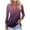Purple, variant on Scyoekwg Womens Summer Tops Ladies Blouses Dressy Casual Trendy Short Sleeve Going Out Tops Loose Womens Summer Fashion Cute T Shirts