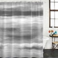 thumbnail image 2 of Grey Ombre Bathroom Shower Curtains with 12 Hooks Polyester Waterproof Shower Curtain for Stalls and Bathtubs Abstract Art Oil Painting Gray Gradient Decorative Bathroom Privacy Curtain 60x72 Inches, 2 of 9