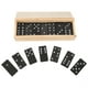 thumbnail image 2 of Juego de dominó de madera 28 piezas/juego de tarjetas de madera juego de juguetes educativos para niños juego de mesa de aprendizaje interesante regalo para niños mini ANGGREK Otros, 2 of 8